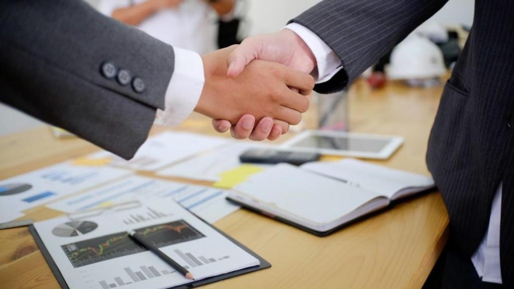 Fusiones y adquisiciones de empresas, en una imagen de archivo.