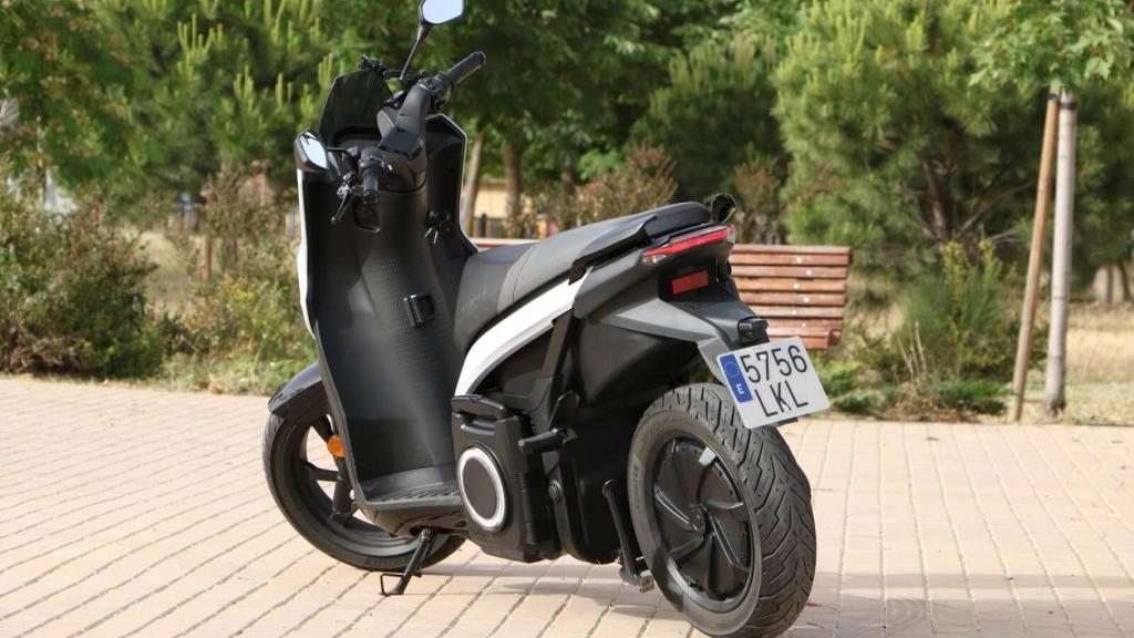 La moto eléctrica Seat Mó 125.