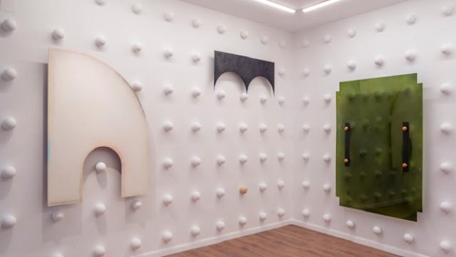 Vista de la exposición de Elena Alonso en Espacio Valverde. Foto: Luis Asín