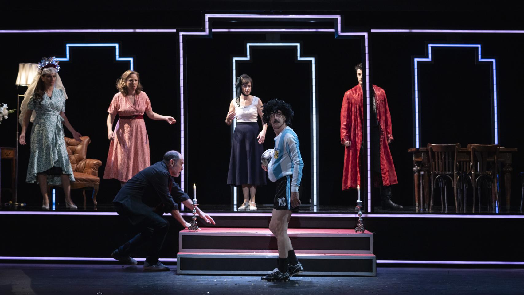 Escena de 'Esta noche se improvisa la función'. Foto: José Alberto Puertas
