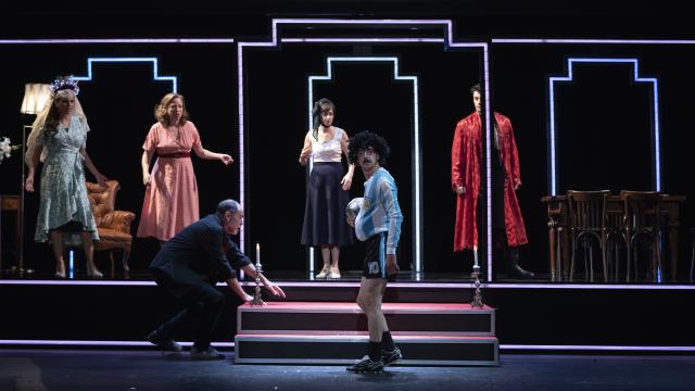 Escena de 'Esta noche se improvisa la función'. Foto: José Alberto Puertas