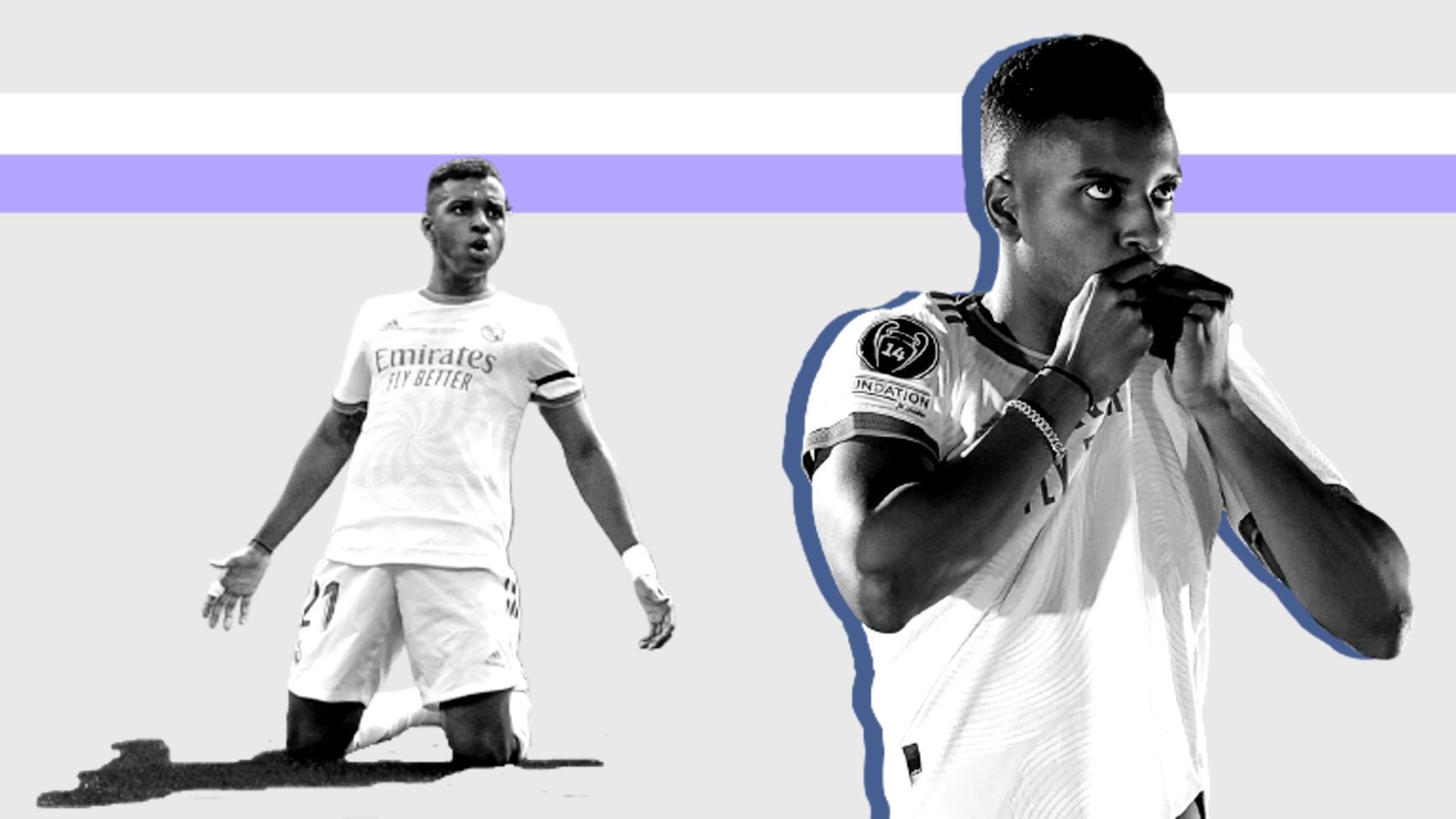 Rodrygo, en una ilustración.