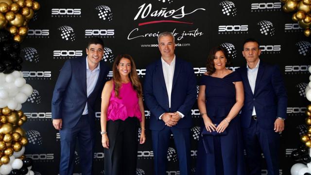Celebración del 10º aniversario de SOOS Maquinaria.