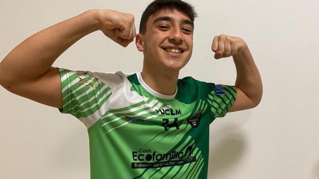 Jugador del Club Balonmano Bolaños.