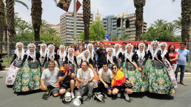 Segunda mascletà de Hogueras en Alicante.