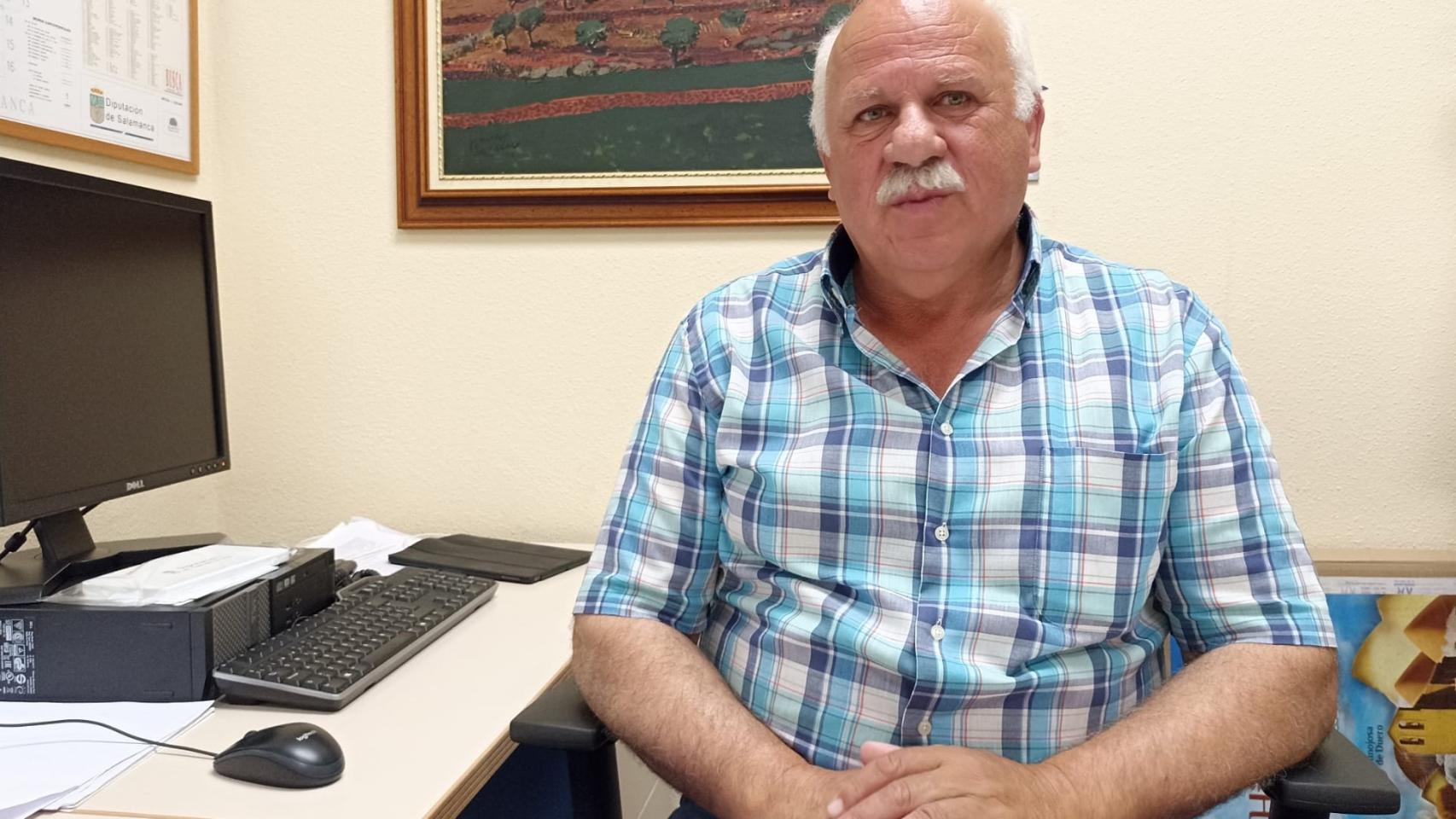 José Francisco Bautista, alcalde de Hinojosa de Duero y diputado por la comarca de Vitigudino
