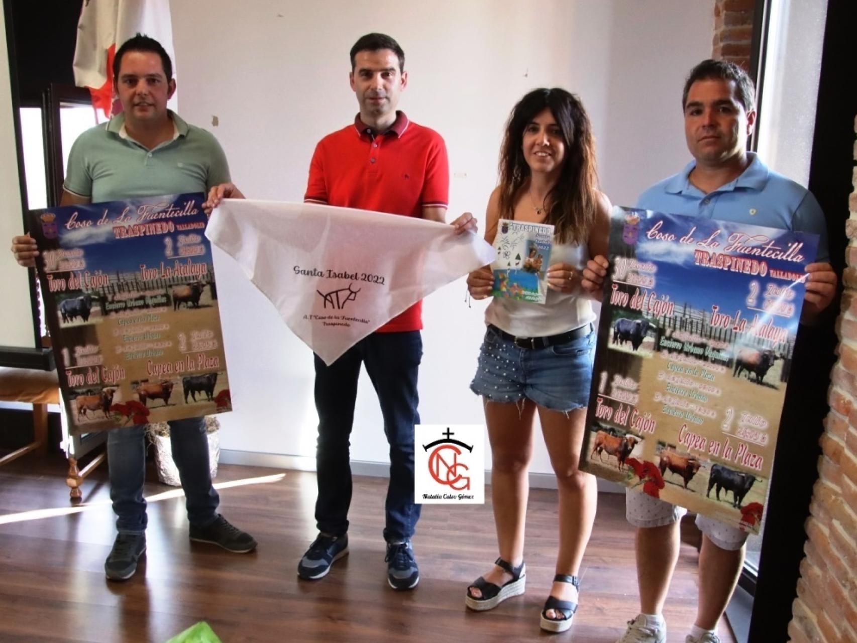 Presentación de los festejos taurinos para las Fiestas de Traspinedo. Fotografía: Natalia Calvo