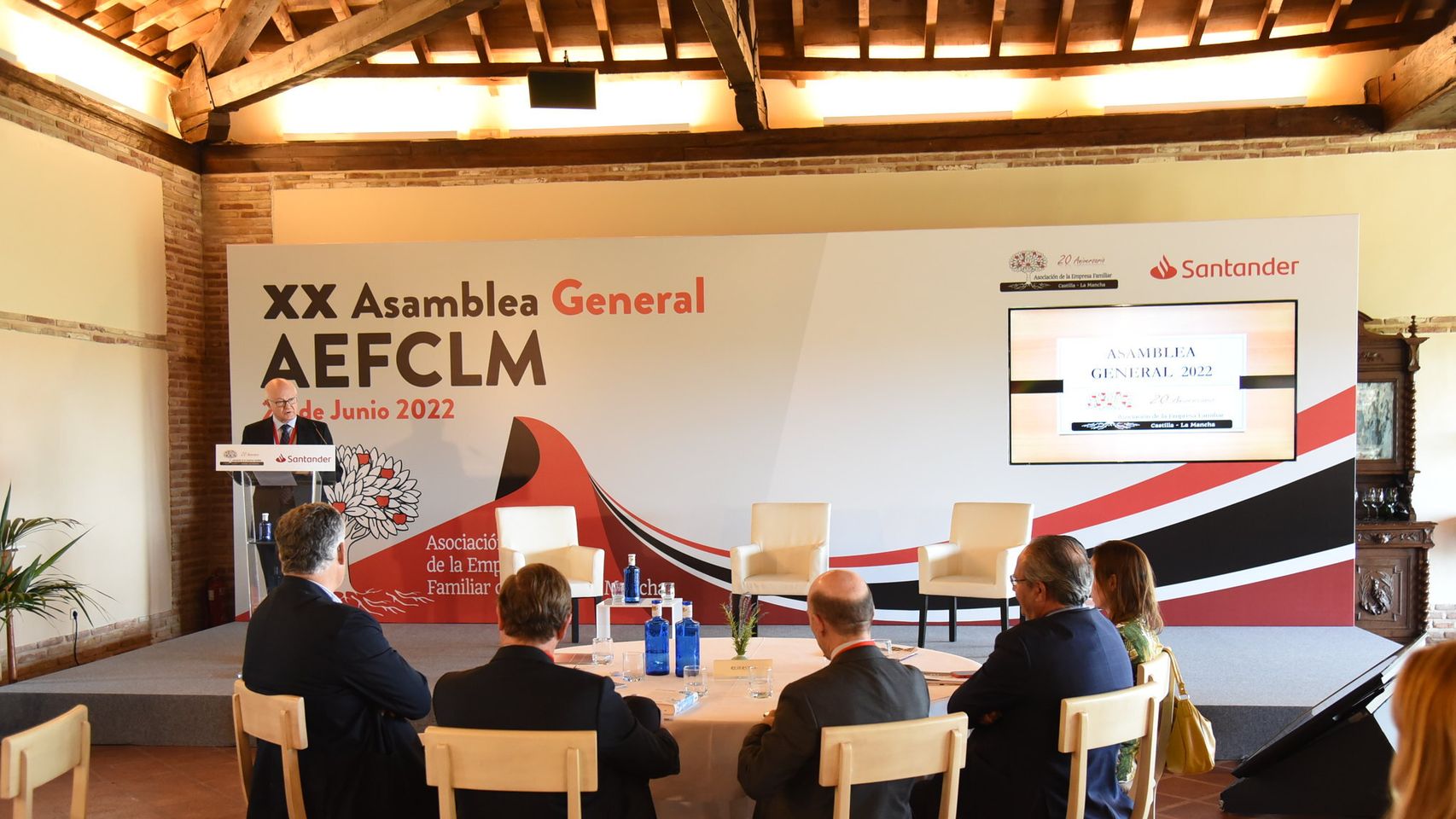 Asamblea General de la Asociación de Empresa Familiar de Castilla-La Mancha. Foto: JCCM.