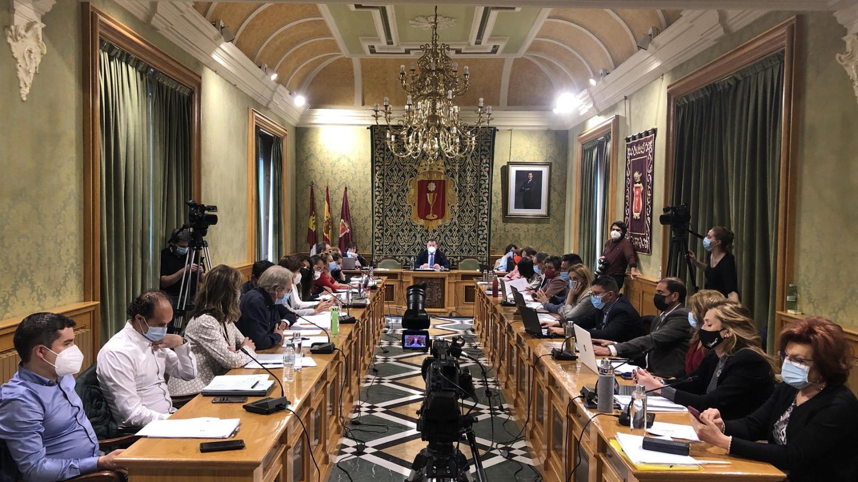 Junta de Gobierno Local de Cuenca. Foto: Ayuntamiento de Cuenca.