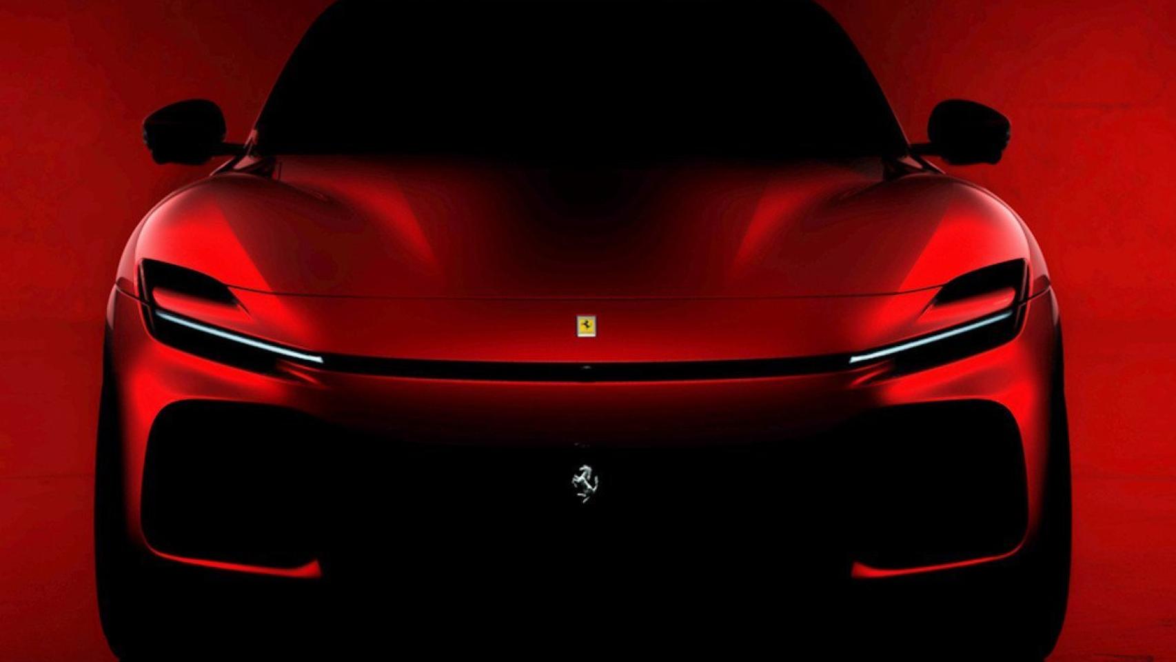 El primer SUV de Ferrari, el Purosangre, llegará este septiembre y con un motor V12.