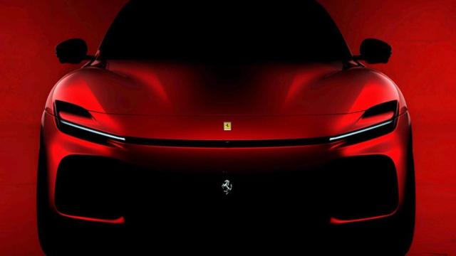 El primer SUV de Ferrari, el Purosangre, llegará este septiembre y con un motor  V12.
