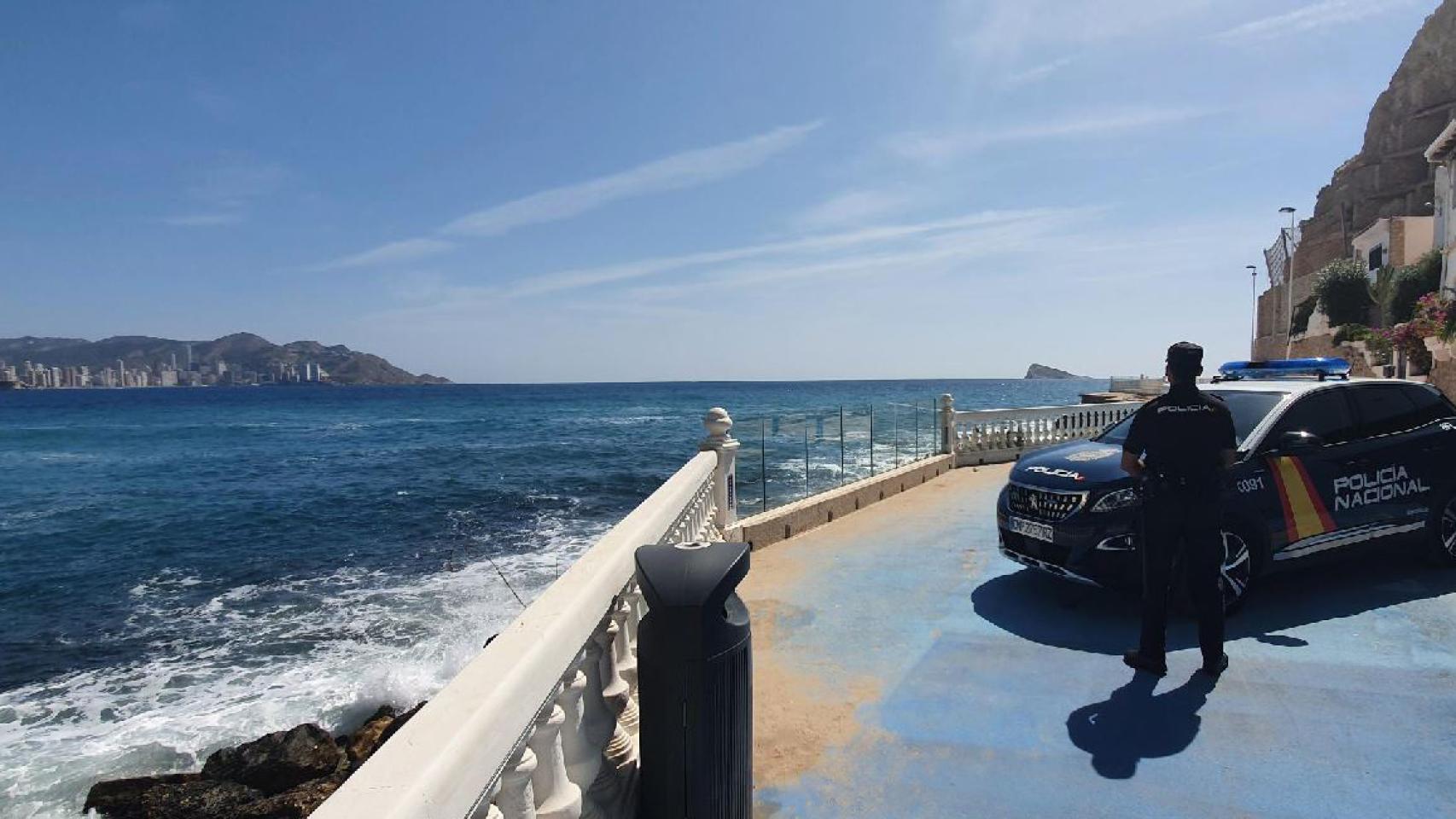 Imagen de archivo Policía en Benidorm.