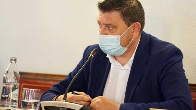 Marcos Díez, portavoz de Valladolid Toma la Palabra en la Diputación de Valladolid