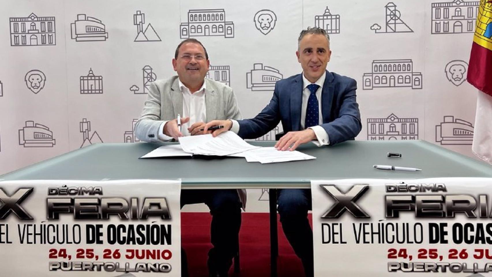 Presentación de la Feria del Vehículo de Ocasión de Puertollano (Ciudad Real).