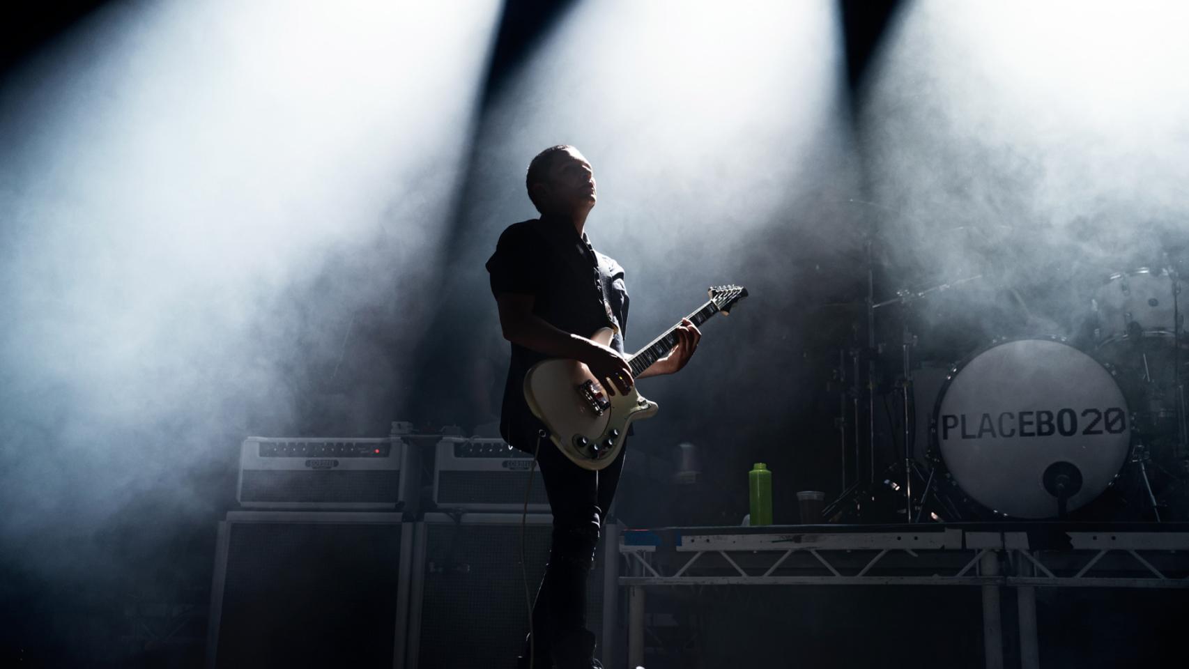 Concierto de Placebo en Barcelona en 2017.