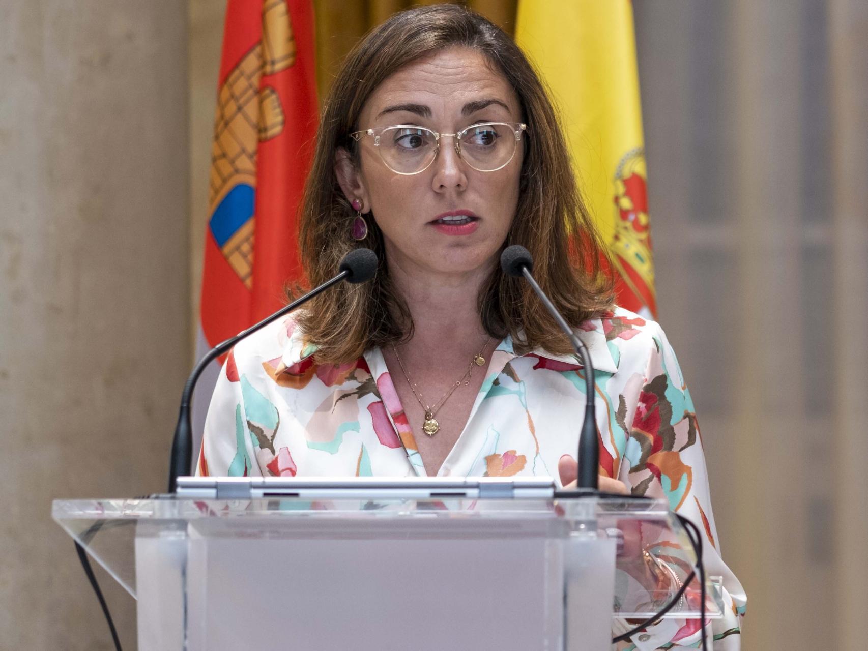 La consejera de Movilidad, María González, en una imagen de archivo.
