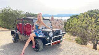 Maria Carolina de Borbón de las Dos Sicilias en su 19 cumpleaños.