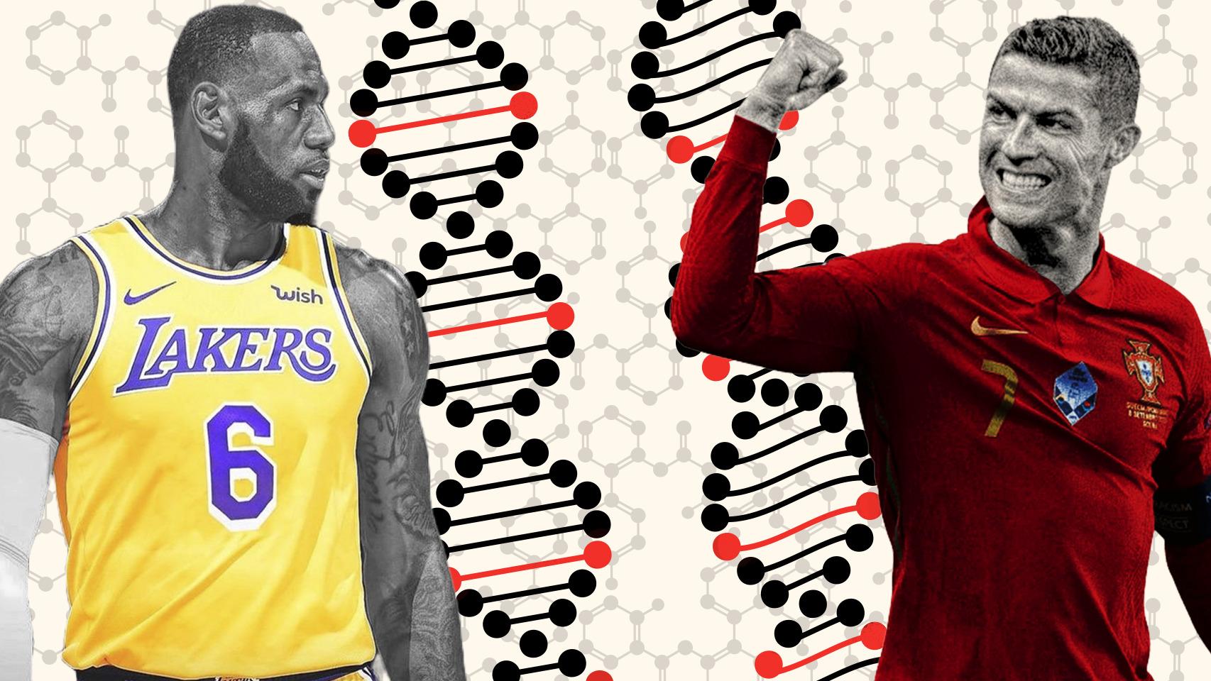 LeBron James y Cristiano Ronaldo