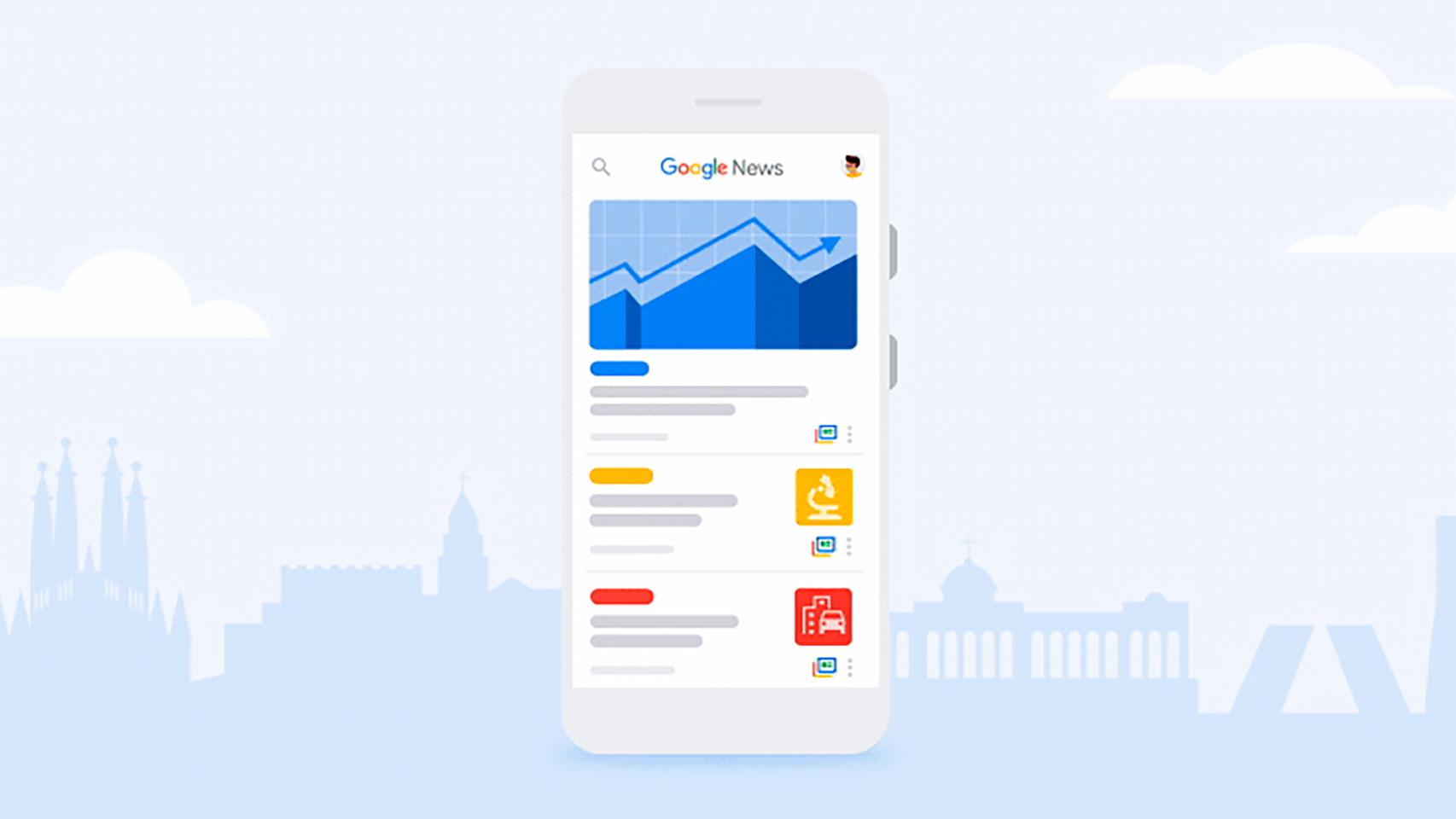Google News llega a España con la app en unos cuantos días
