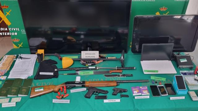 Desarticulada una organización criminal en La Roda (Albacete).