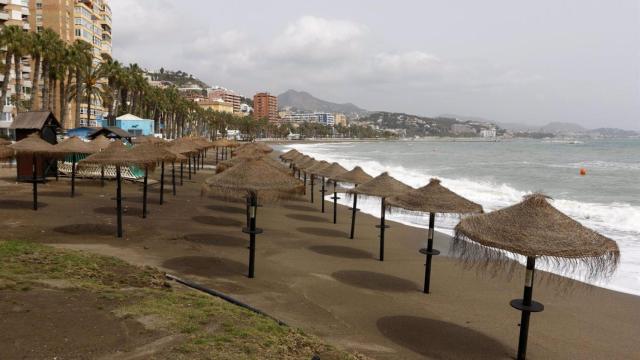 Imagen de una playa de Málaga.