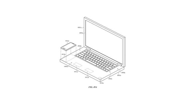 Imágenes de la patente de Apple.