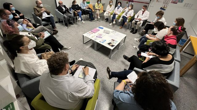 Reunión del Consello Asesor de Doentes del área sanitaria de Santiago.