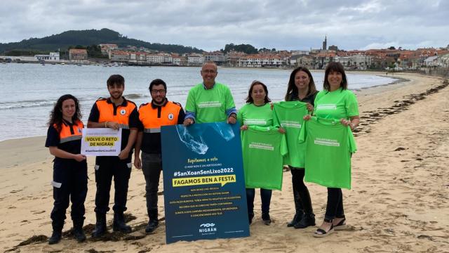 Protección Civil del Val Miñor se suma al dispositivo de San Juan en Nigrán