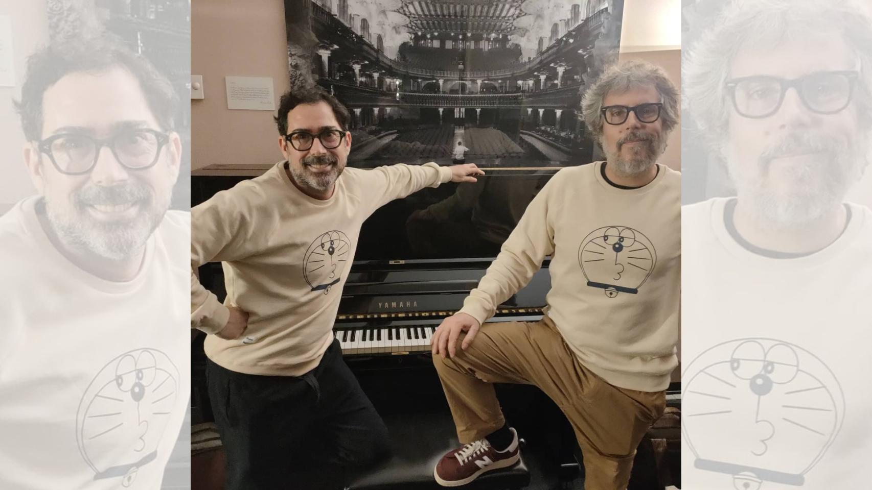 Amaro e Iván Ferreiro.