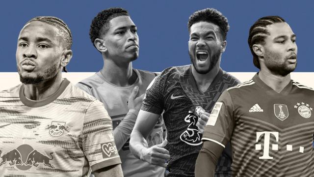 Nkunku, Bellingham, Reece James y Gnabry