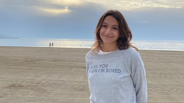 Elisa, la estudiante malagueña que ha conseguido el 14 en Selectividad.