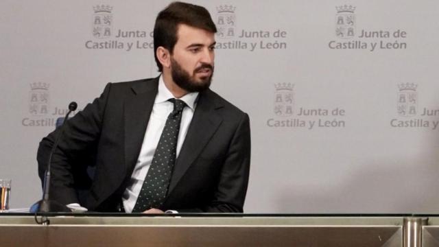 Juan García-Gallardo en el Consejo de Gobierno de este jueves.