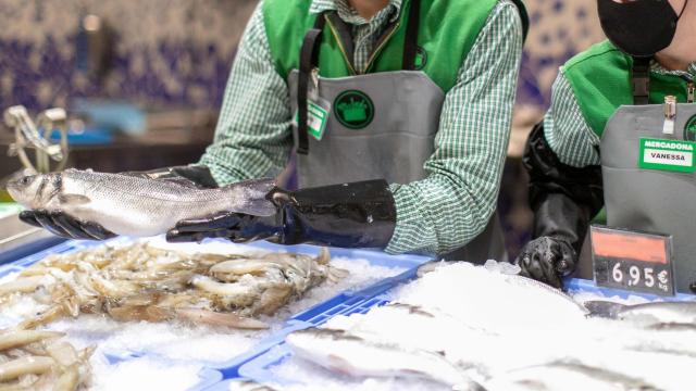 Pescadería de Mercadona. EP.