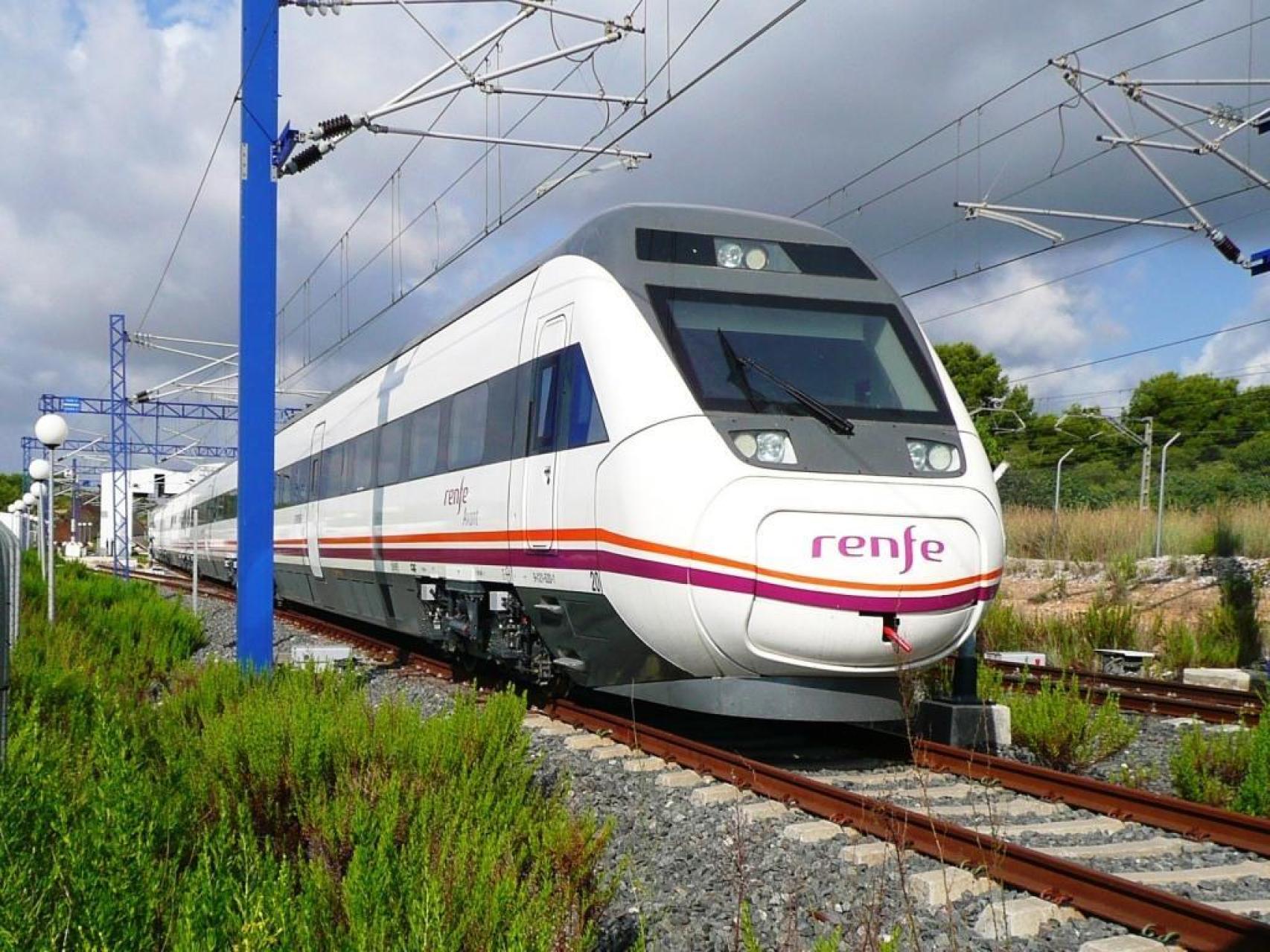 Imagen de archivo de un tren de Renfe.