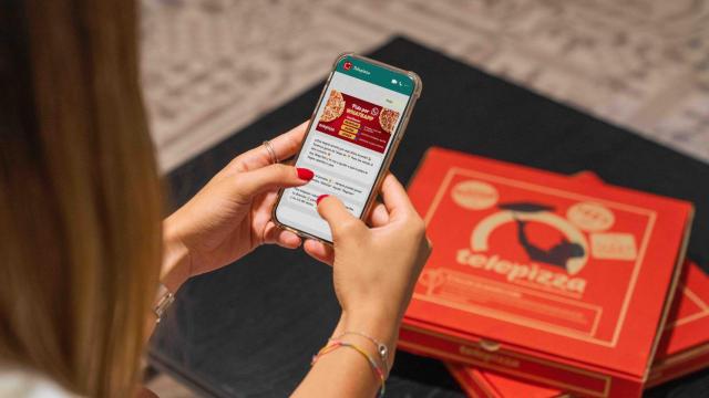 Lanzamiento Telepizza WhatsApp