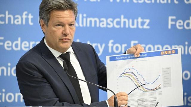 El ministro alemán de Economía, Robert Habeck