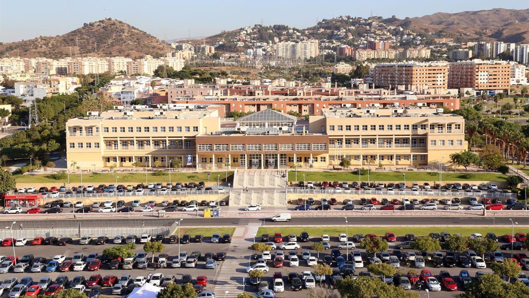 Una imagen del campus de Teatinos, en Málaga.