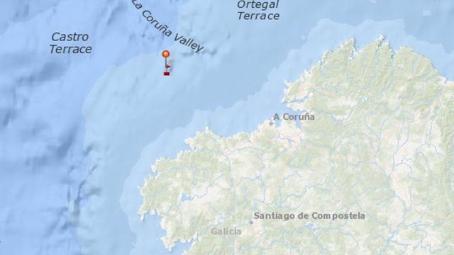 Zona en la que ha sido auxiliado el velero holandés.