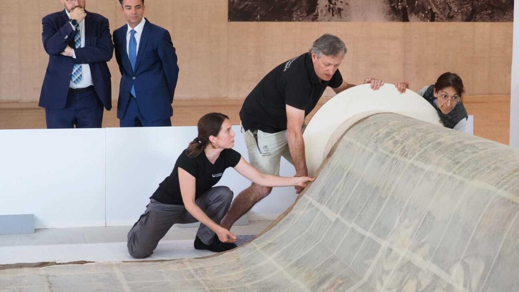 Restauración del cuadro Los Comuneros de Castilla