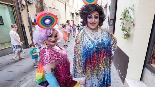 Manifestación del colectivo LGTBI en Valladolid