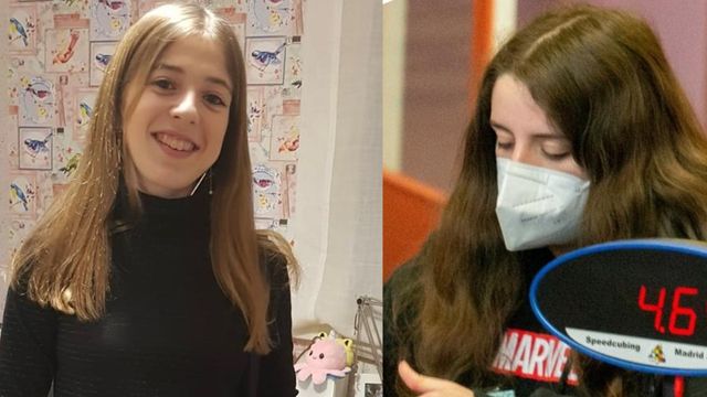Lucía Carnero (izquierda) y Laura Freitas (derecha), las alumnas de Castilla-La Mancha con la nota más alta en la EvAU.