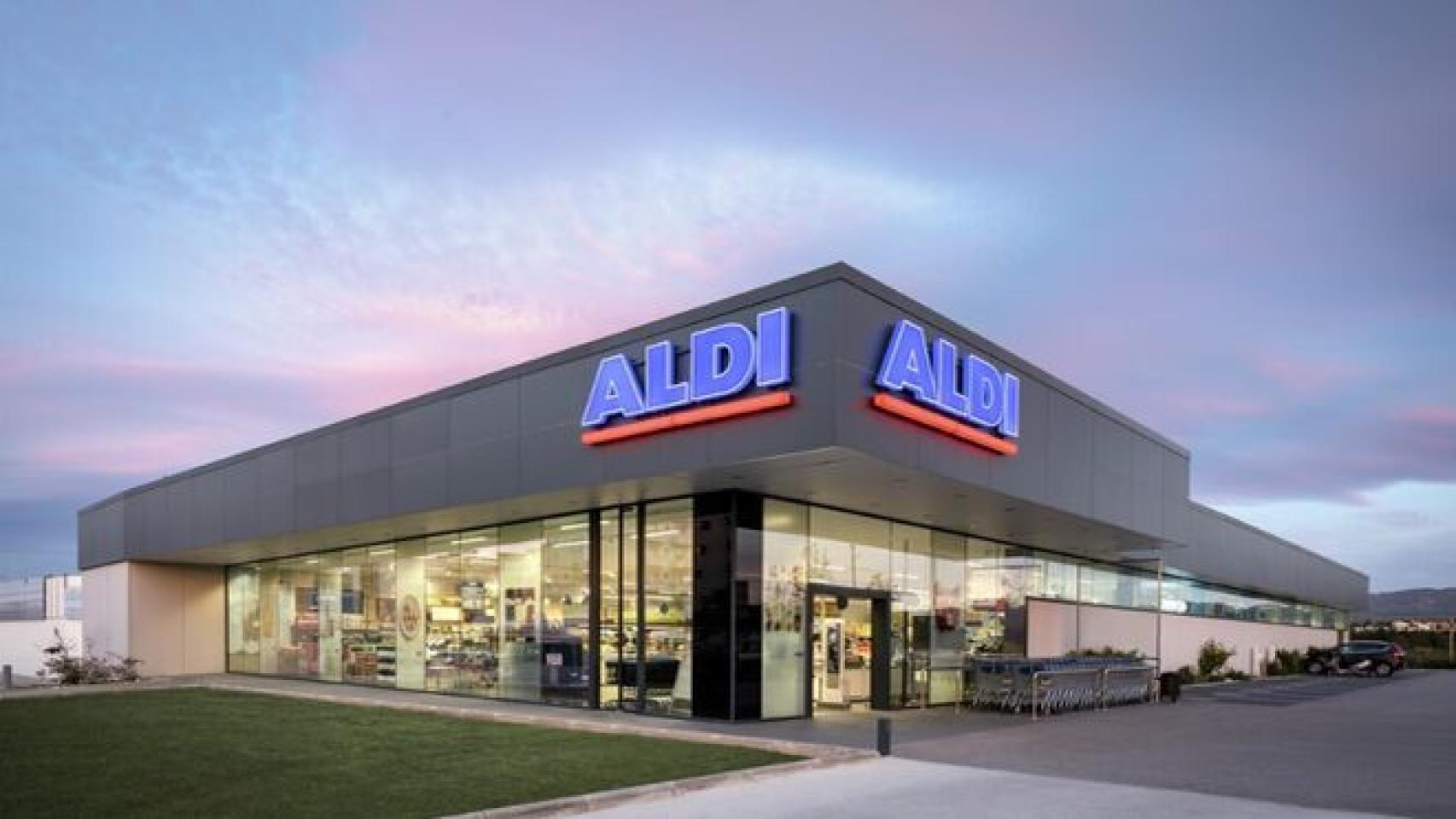 Fachada de Aldi.