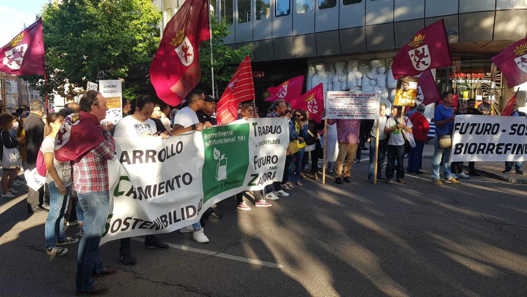 Concentración de la Plataforma Pro Biorrefinería en Zamora