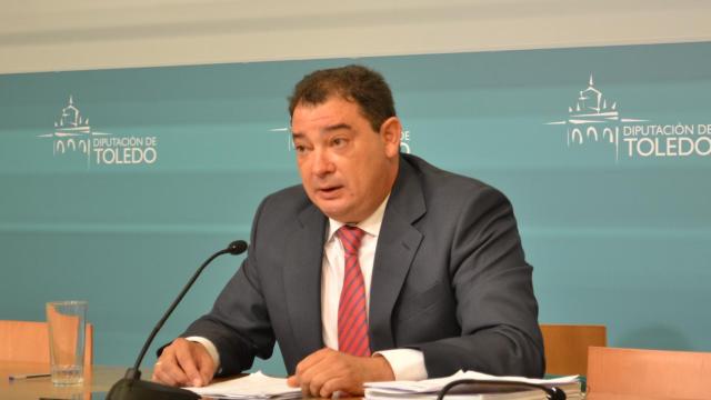Manuel Fernández, portavoz del PP en la Diputación de Toledo.