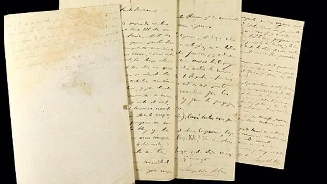 El Gobierno asturiano adquiere en subasta cartas inéditas de Clarín a Emilia Pardo Bazán