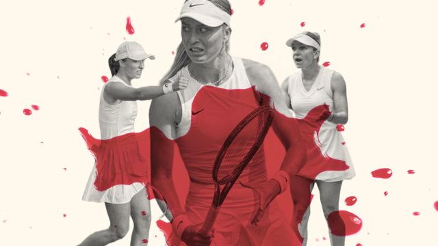 Iga Swiatek, Paula Badosa y Simona Halep