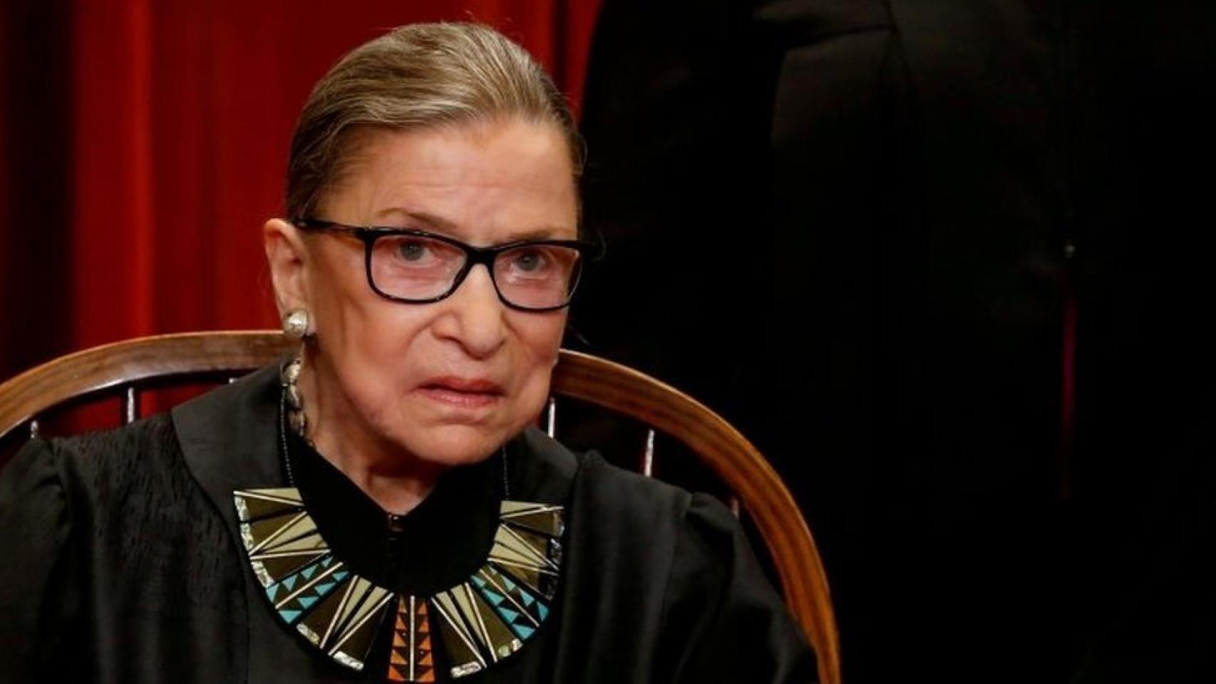 Imagen de archivo de la jueza del Tribunal Supremo de Estados Unidos Ruth Bader Ginsburg.