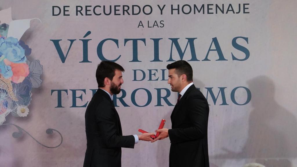 El vicepresidente de la Junta, Juan García-Gallardo, el año pasado en el acto de entrega de las medallas a las Víctimas del Terrorismo de Castilla y León.
