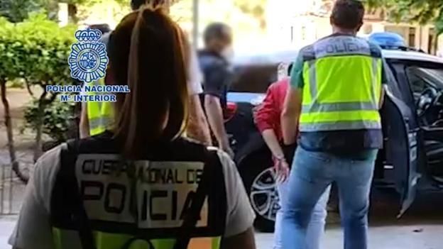 La Policía Nacional detiene a cuatro personas en Miranda por un presunto delito de robo con fuerza