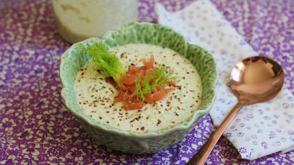 Crema de pepino y menta, receta sana y refrescante en menos de 3 minutos